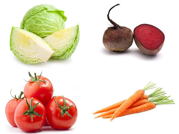 Le chou, les betteraves, les tomates et les carottes sont des légumes abordables pour augmenter la puissance masculine